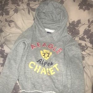Grey American Eagle hoodie